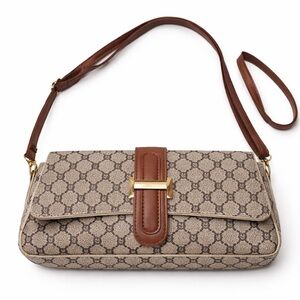 Elegant Brown and Tan Women's Bag